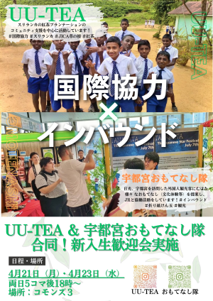 宇都宮おもてなし隊のビラ