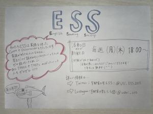ESSのビラ