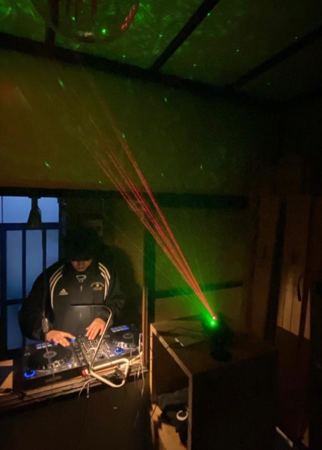 DJサークル Deep Bass Club新歓ビラ