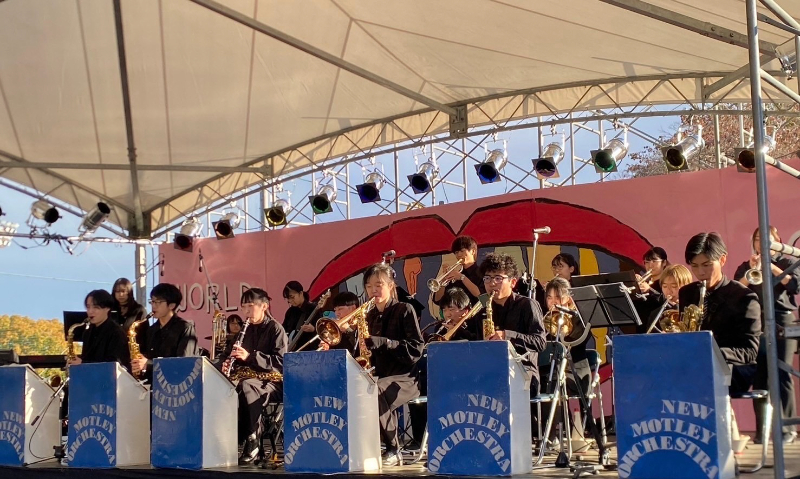 軽音楽研究会 New Motley Orchestraの活動の様子