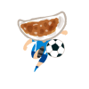 餃子フットサル会のロゴ