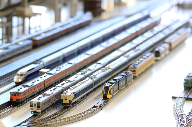 鉄道研究会の活動の様子