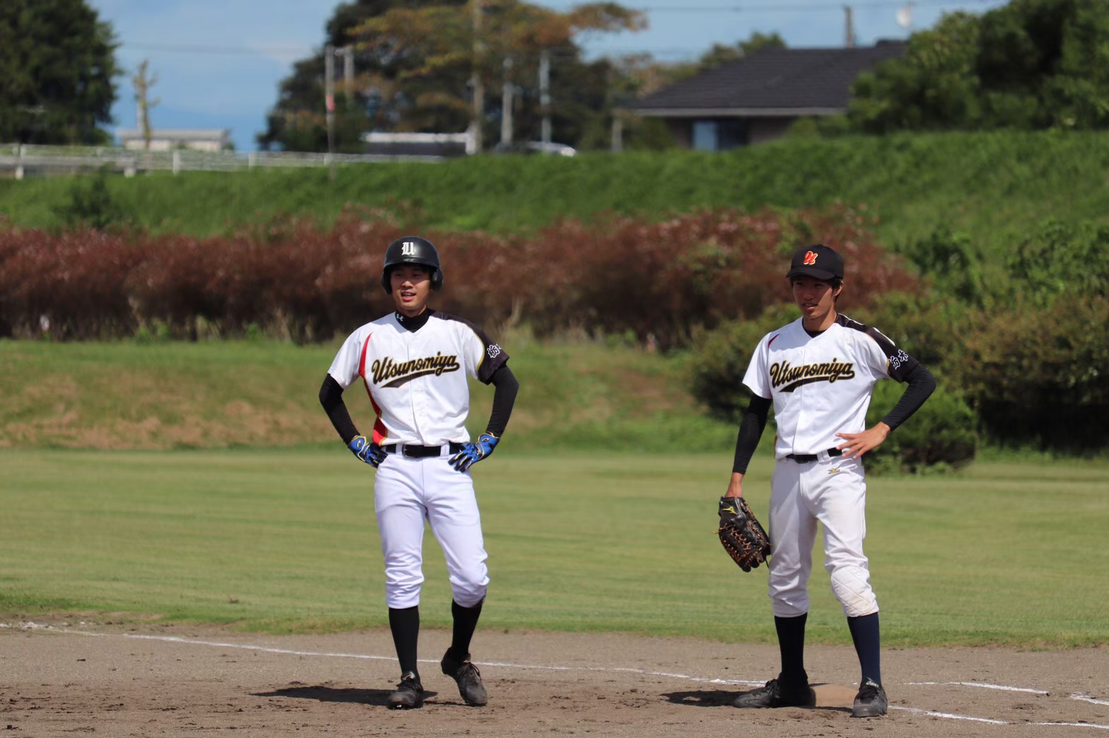 準硬式野球部の活動の様子