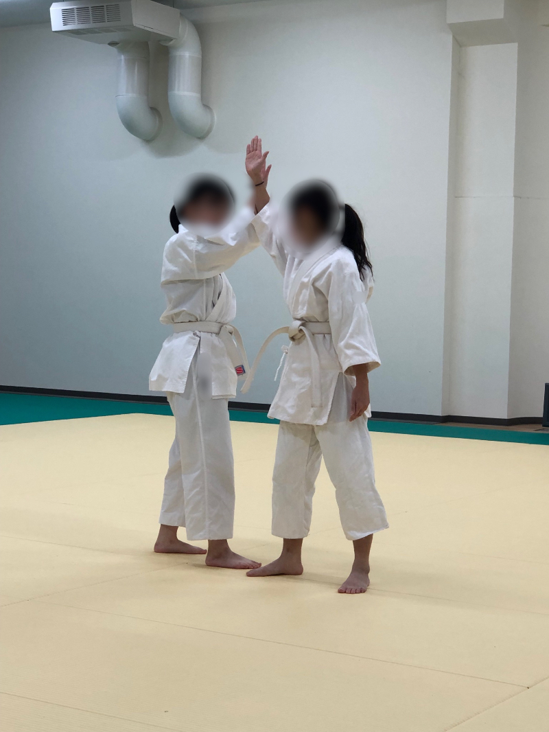 合氣道部の活動の様子