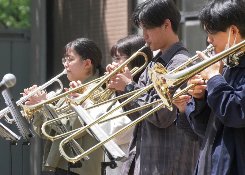 軽音楽研究会 New Motley Orchestraの活動の様子