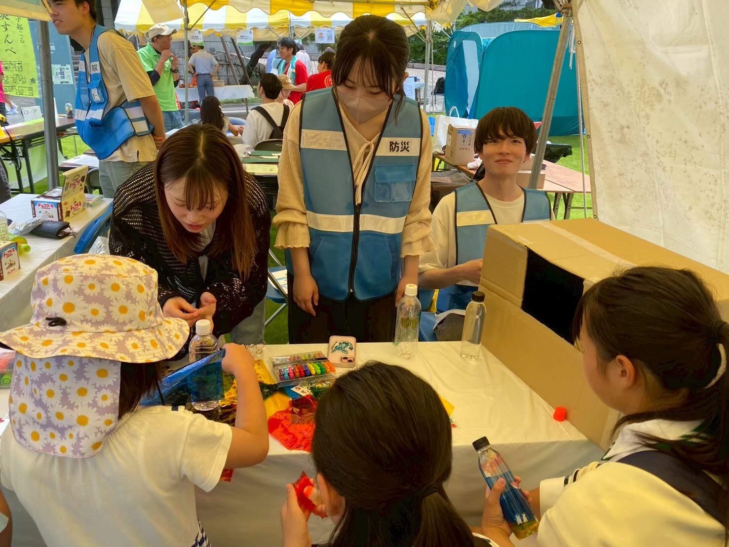 UP(宇大生プロジェクト)の活動の様子