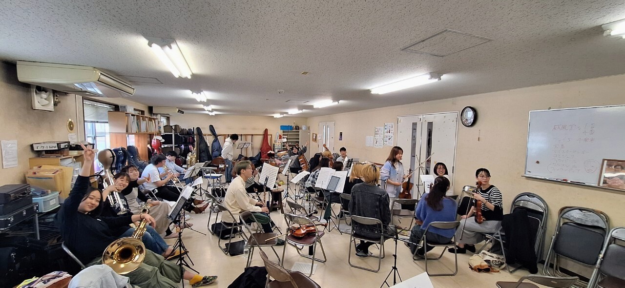 管弦楽団の活動の様子