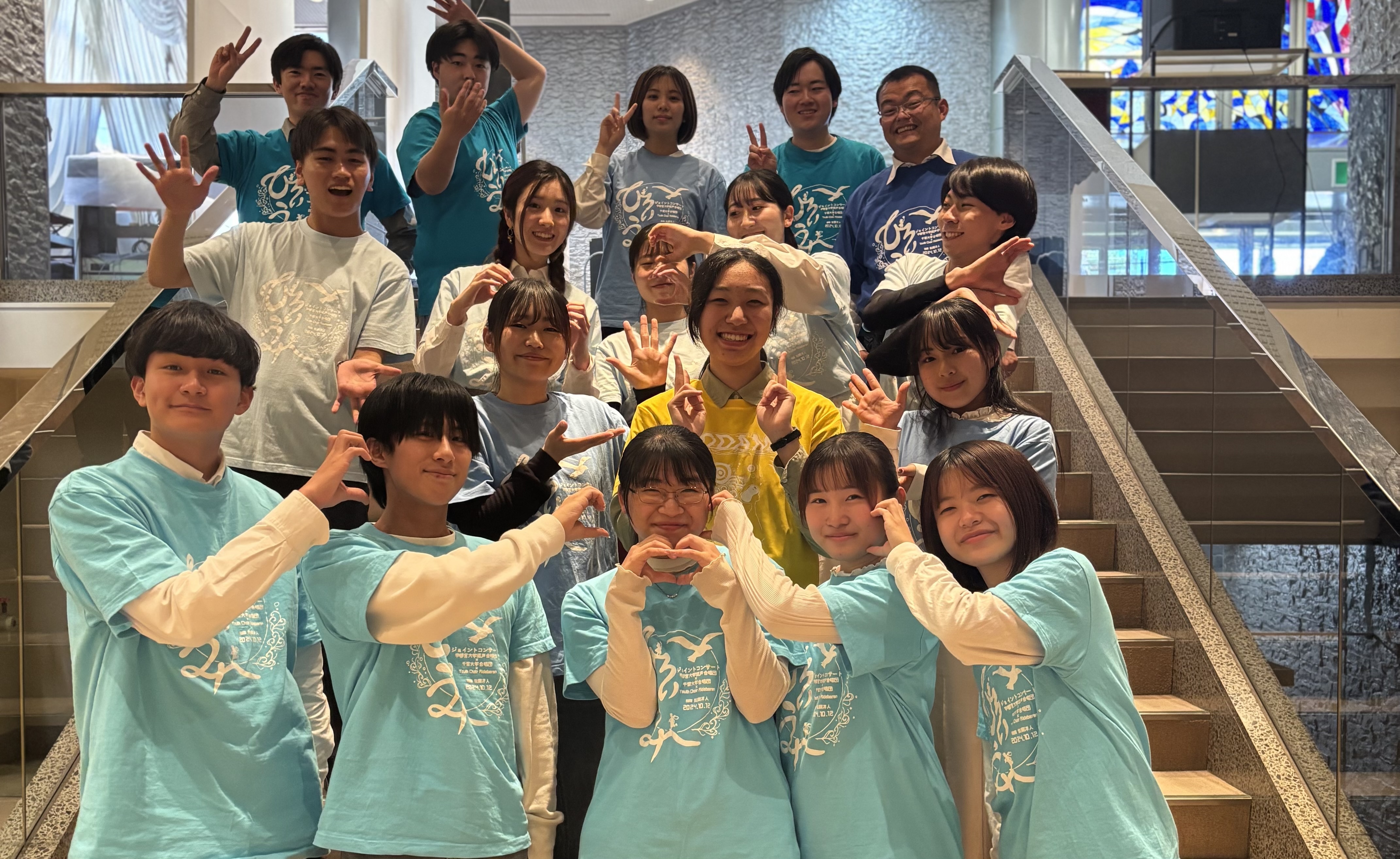 宇都宮大学混声合唱団の活動の様子