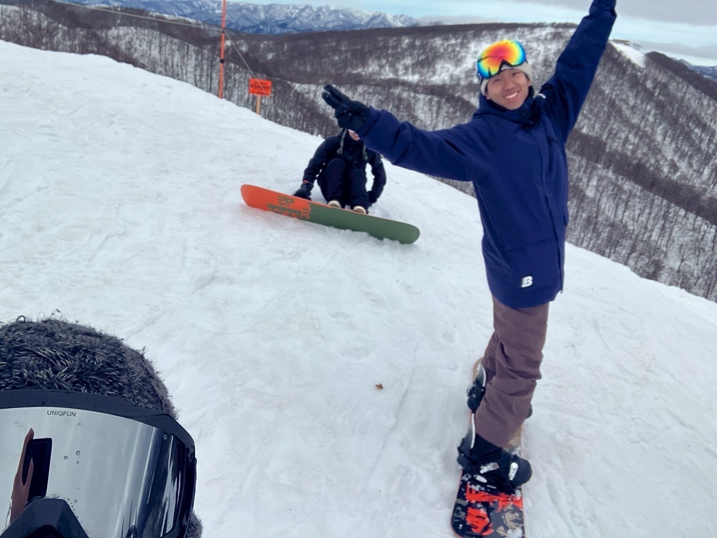 ワンダーフォーゲル部の活動の様子