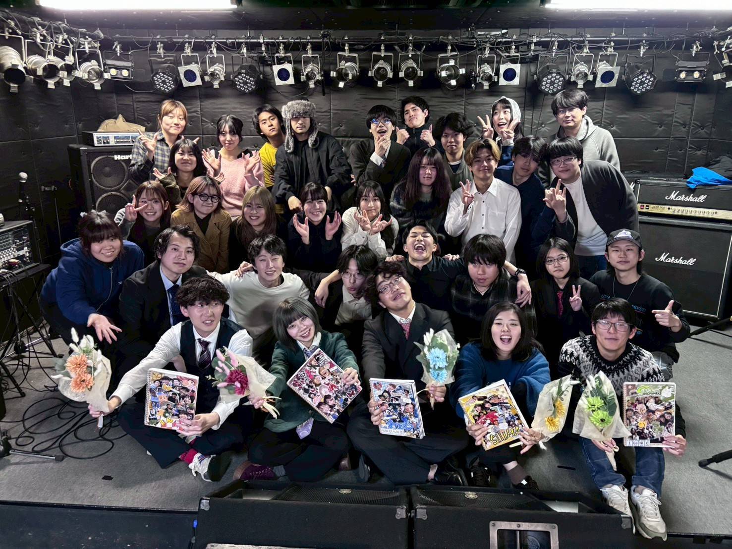 お笑いサークル　uu-Oの活動の様子