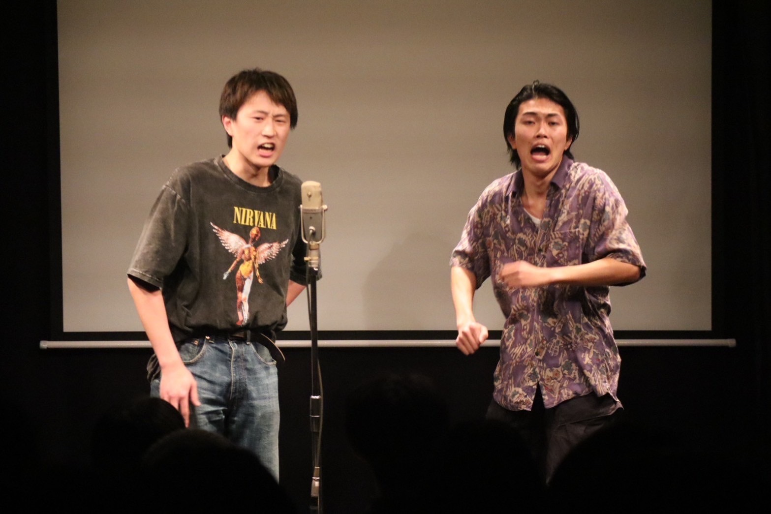 お笑いサークル　uu-Oの活動の様子