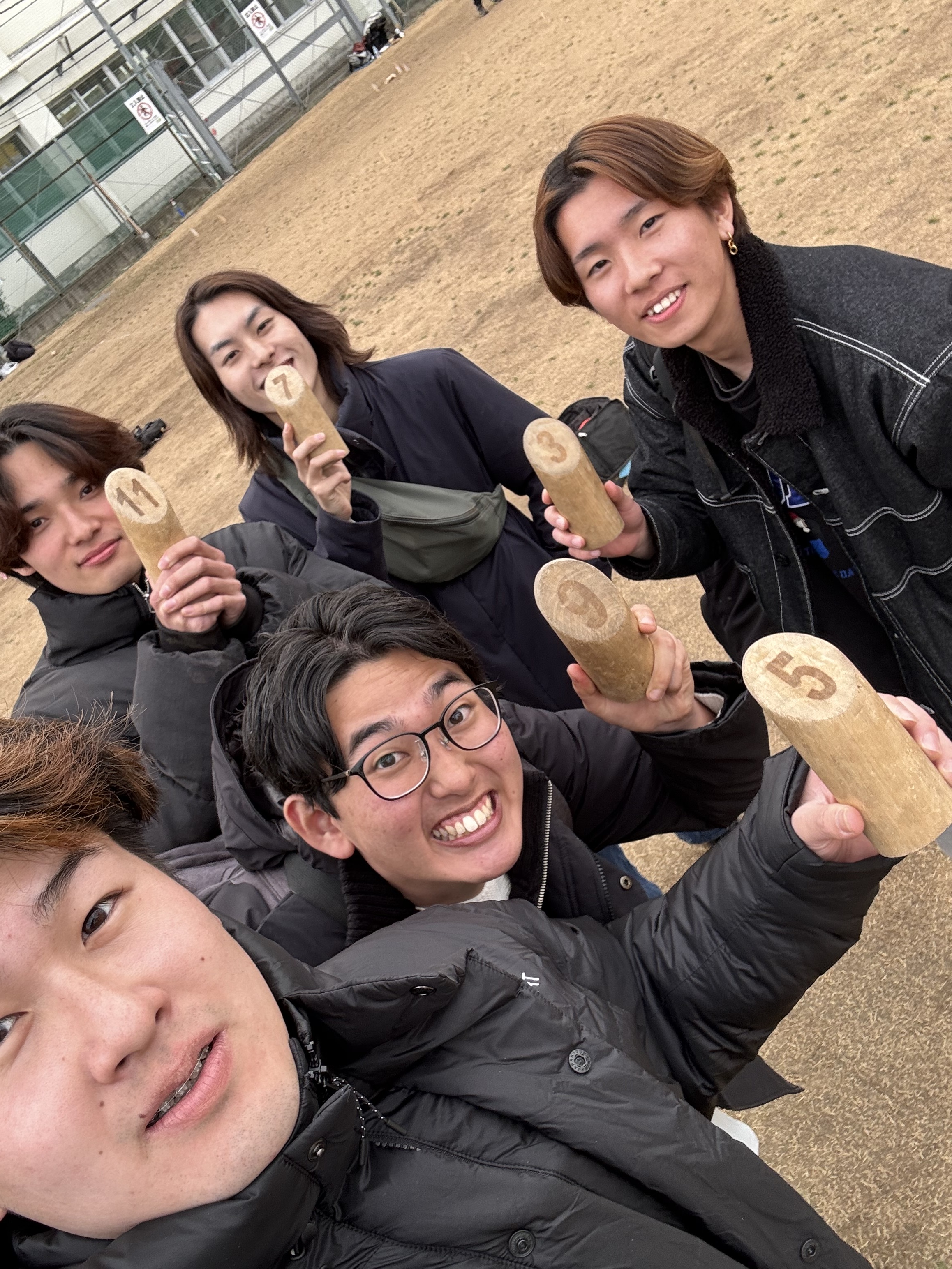 宇都宮大学モルックサークルモルクルの活動の様子