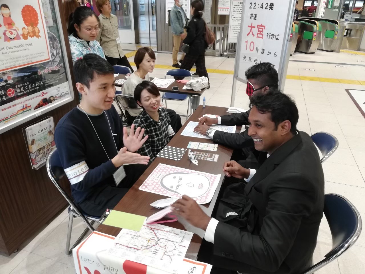 宇都宮おもてなし隊の活動の様子