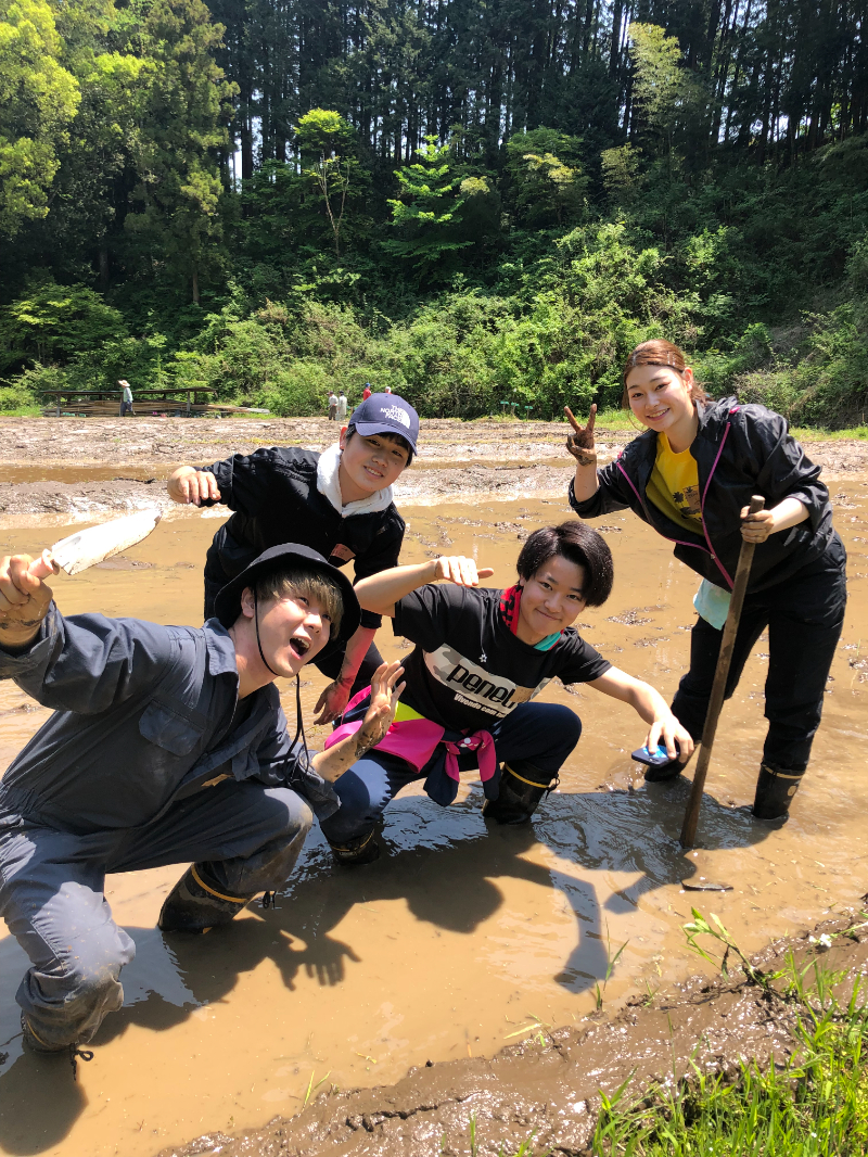 農業サークルさとびとの活動の様子