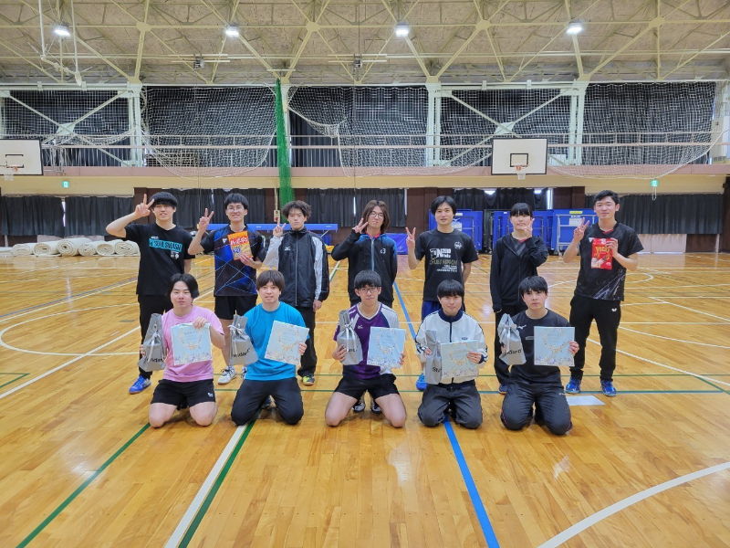 卓球部の活動の様子