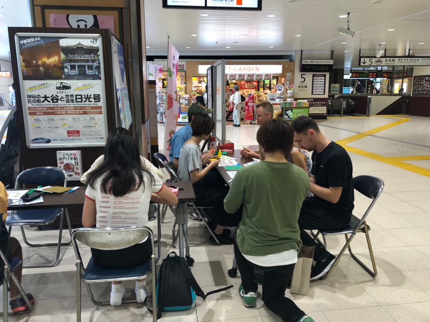 宇都宮おもてなし隊の活動の様子