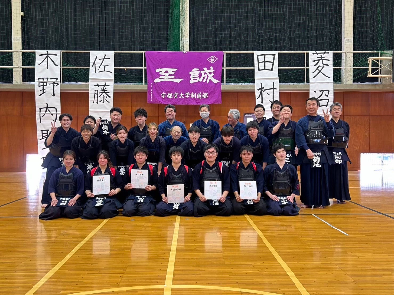 剣道部の活動の様子