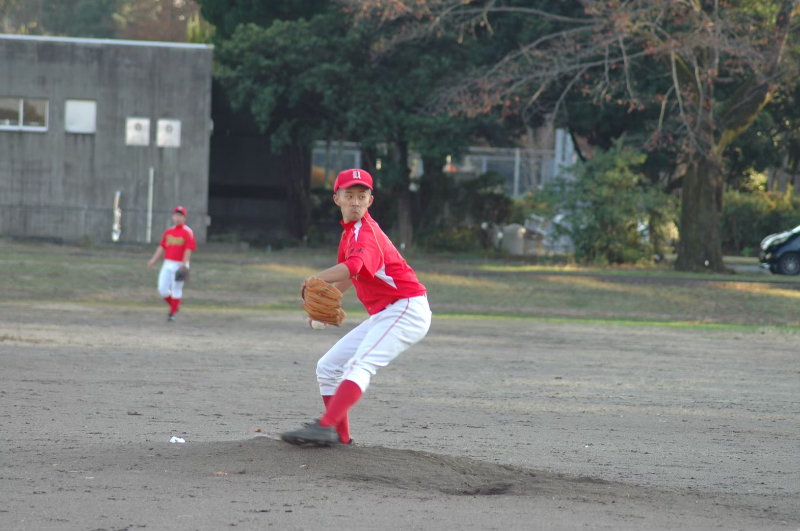 宇都宮大学軟式野球部の活動の様子
