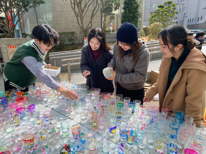 UP(宇大生プロジェクト)の活動の様子