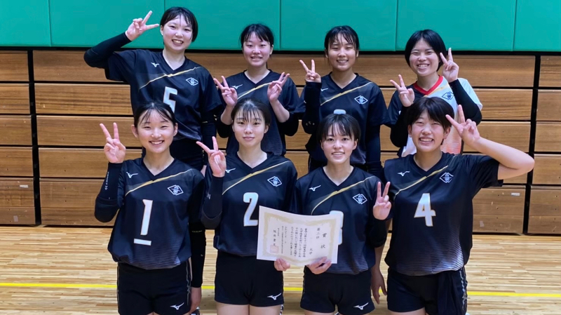 バレーボール部の活動の様子